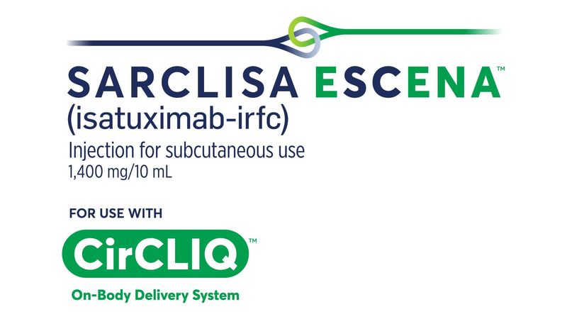 SARCLISA ESCENA™ (isatuximab-irfc) injection, for subcutaneous use